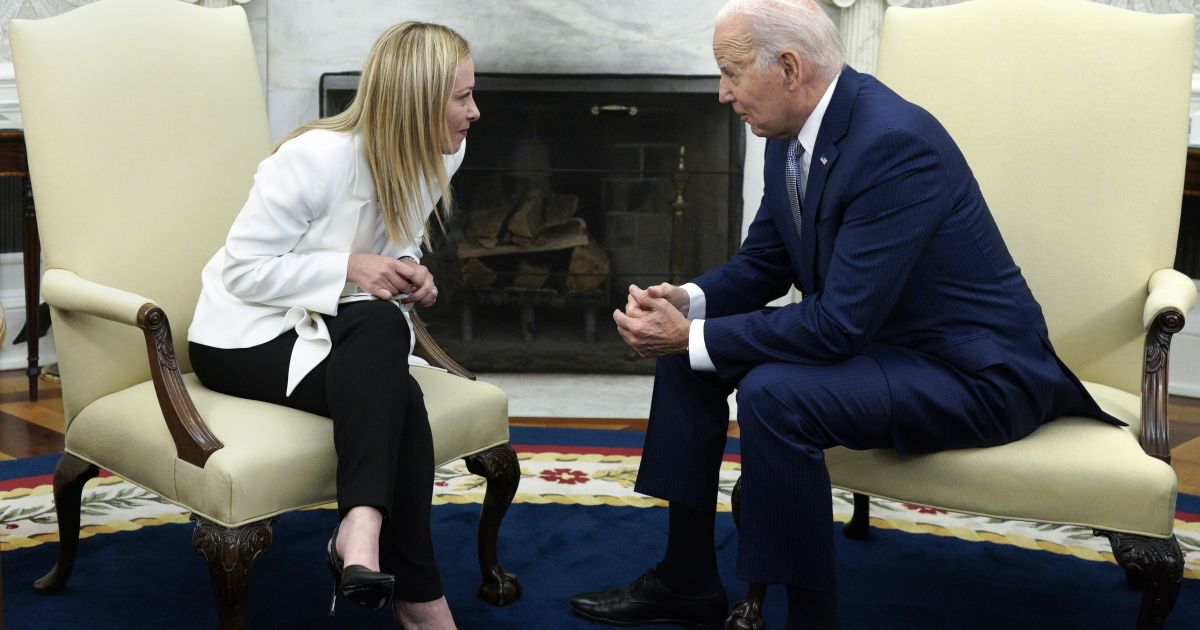 J. Biden ha incontrato G. Meloni – Respublika.lt