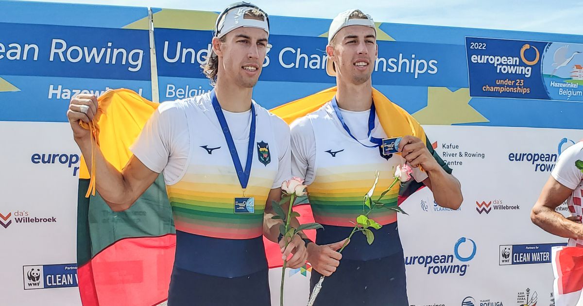 Bracia Stankūnas są młodzieżowymi mistrzami Europy!  – Respublika.lt
