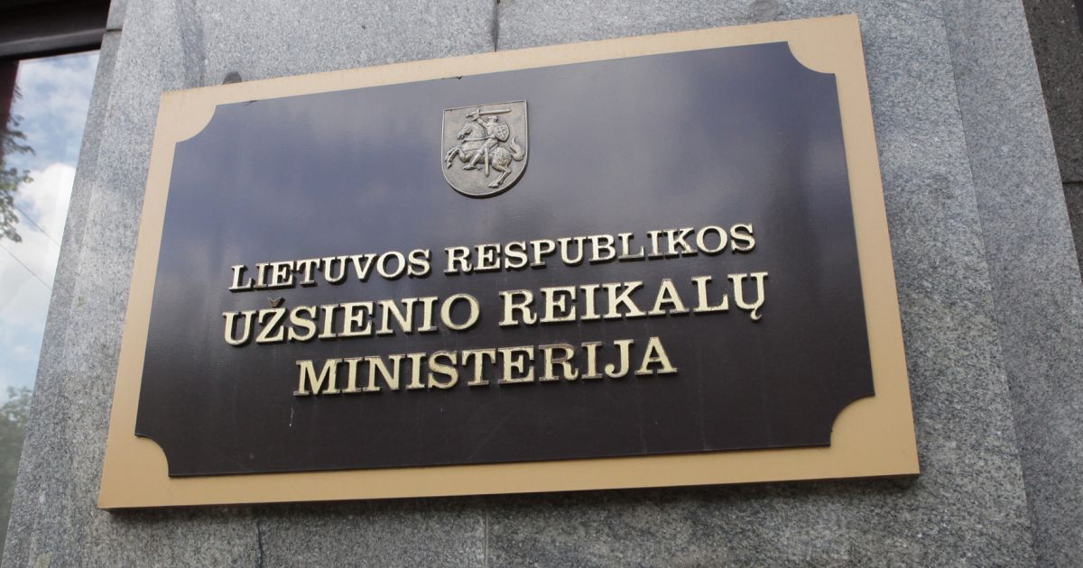 Po tym, jak Litwa zakazała tranzytu do Kaliningradu, komisarz do spraw rosyjskich Respublika.lt odwiedził Ministerstwo Spraw Zagranicznych