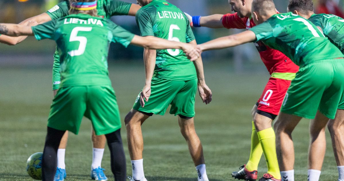 Mistrzostwa świata Lietuvos majojo futbolo rinktinė można oglądać na żywo – Respublika.lt