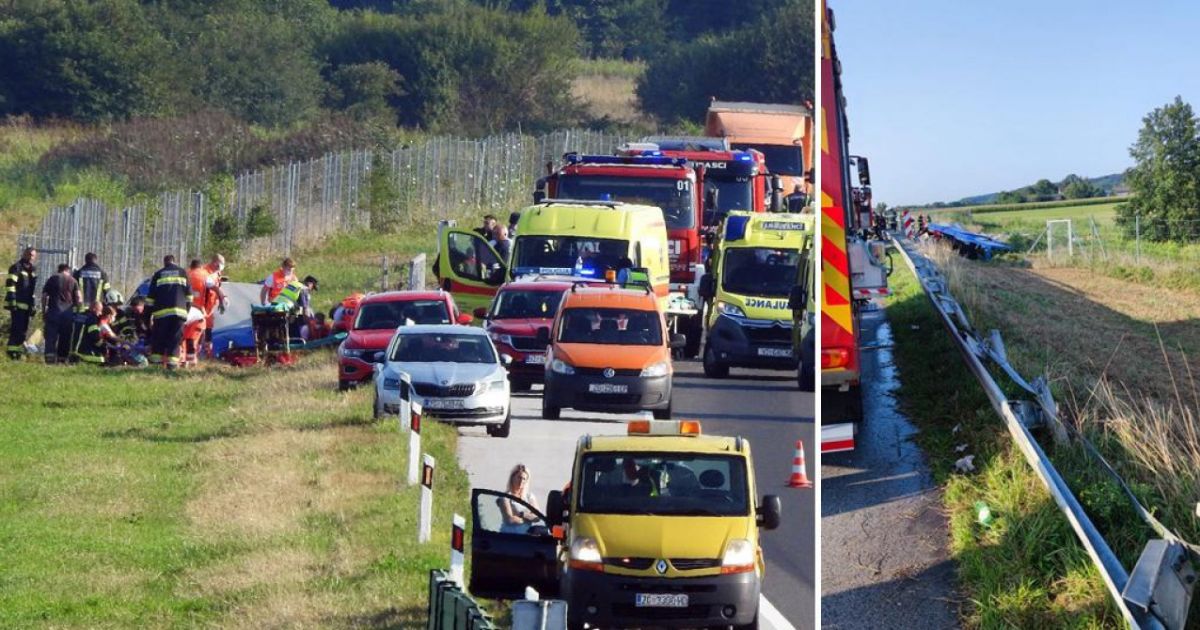 12 osób zginęło w wypadku polskiego autobusu w Chorwacji – Respublika.lt