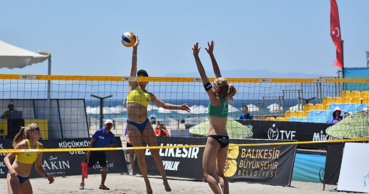 Siatkarki E. Kliokmanaitė i M. Paulikienė zajęły czwarte miejsce w turnieju w Turcji – Respublika.lt